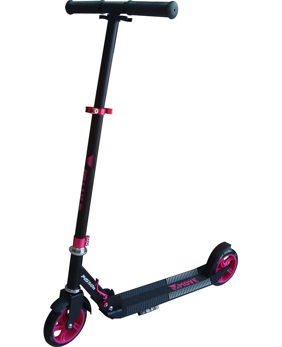 Kinderstep Vouwstep Move 145 Mm Pink-Black - Afbeelding 2