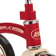 RadioFlyer Classic Red Tricycle Met Duwstang - Afbeelding 4