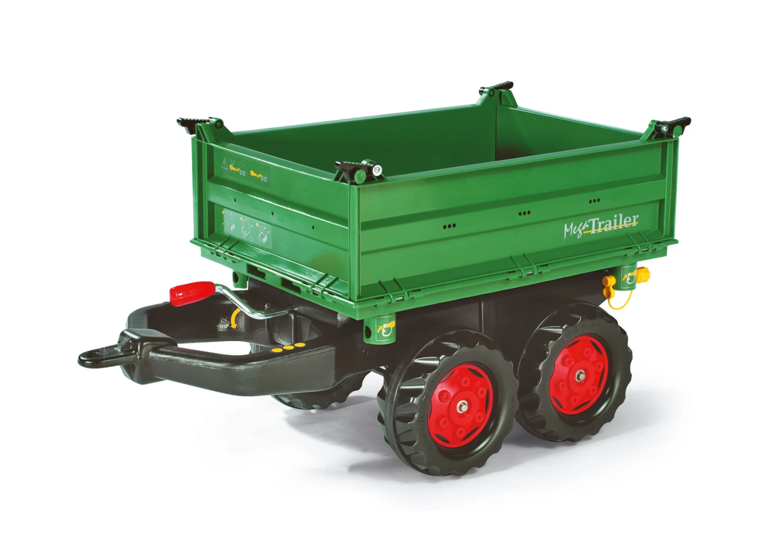 RollyToys Aanhangwagen RollyMega Trailer Groen