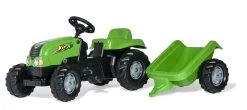 RollyKid X + Aanhanger Groen – Traptractor